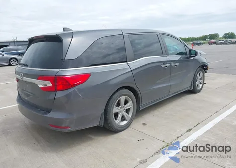 2019 Honda Odyssey Ex-L из США, поврежденный, VIN 5FNRL6H73KB001411